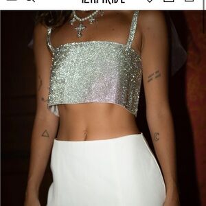 12th tribe sequin top